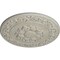Ekena Millwork Sydney Ceiling Medallion (Fits Canopies up to 5 3/4"), 27 3/4"OD x 2"P, Pot of Cream Crackle CM27SYPCC - alternate 3